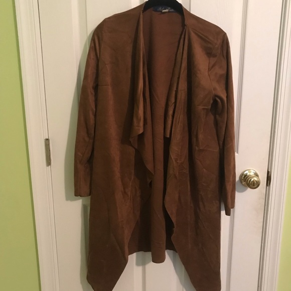 Brown suede jacket - Picture 1 of 1